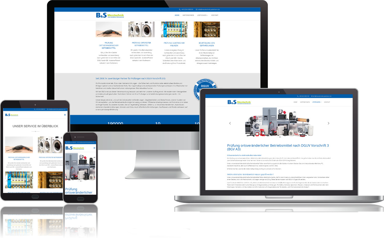 Projekt B&S Messtechnik Paderborn